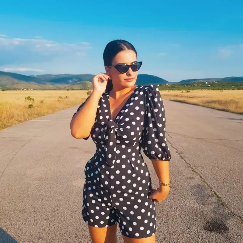 LAVISH Aria – tigrasti okvir, crno staklo - sunčane naočale