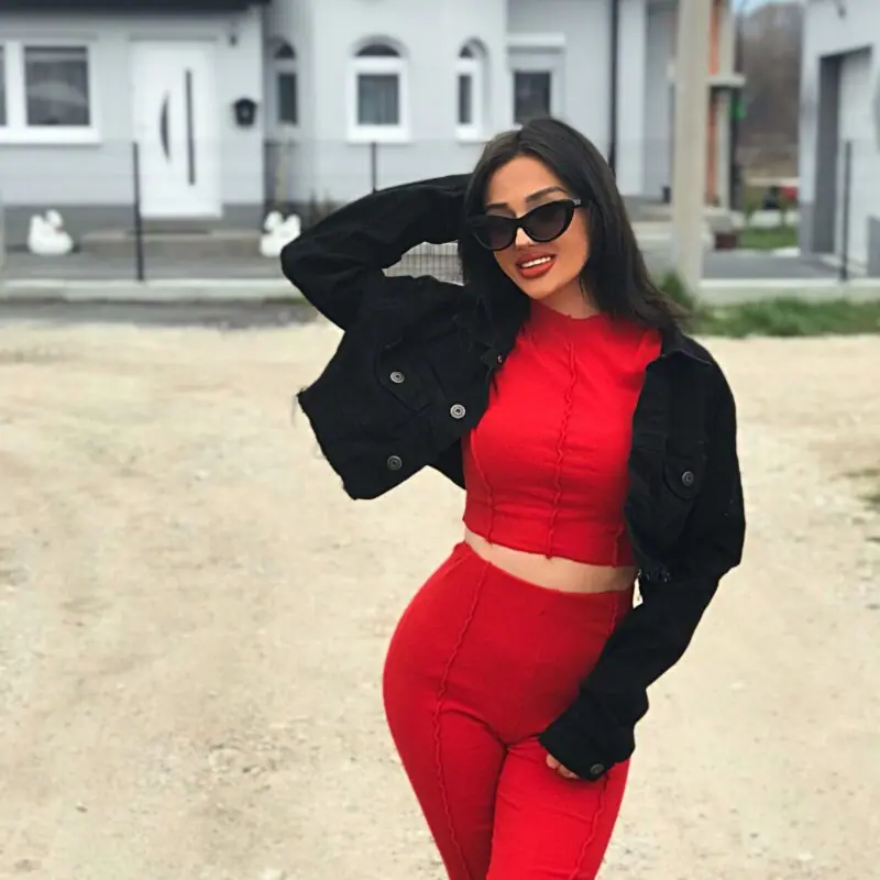 LAVISH Kimmy – crni okvir, crno staklo s prelazom - sunčane naočale