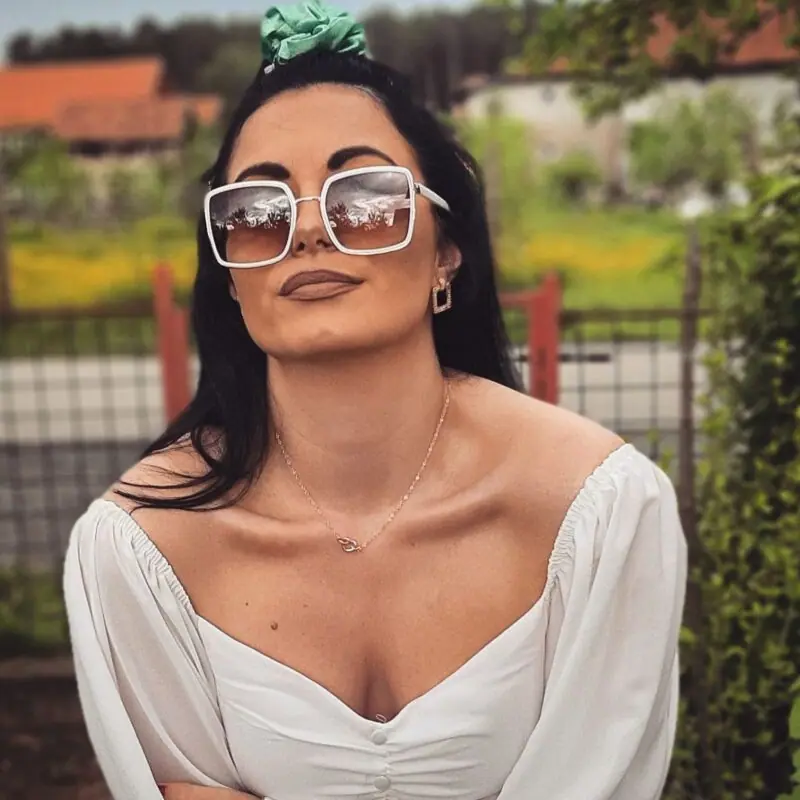 LAVISH Siena – zlatno-smeđi okvir, smeđe staklo s prelazom - sunčane naočale