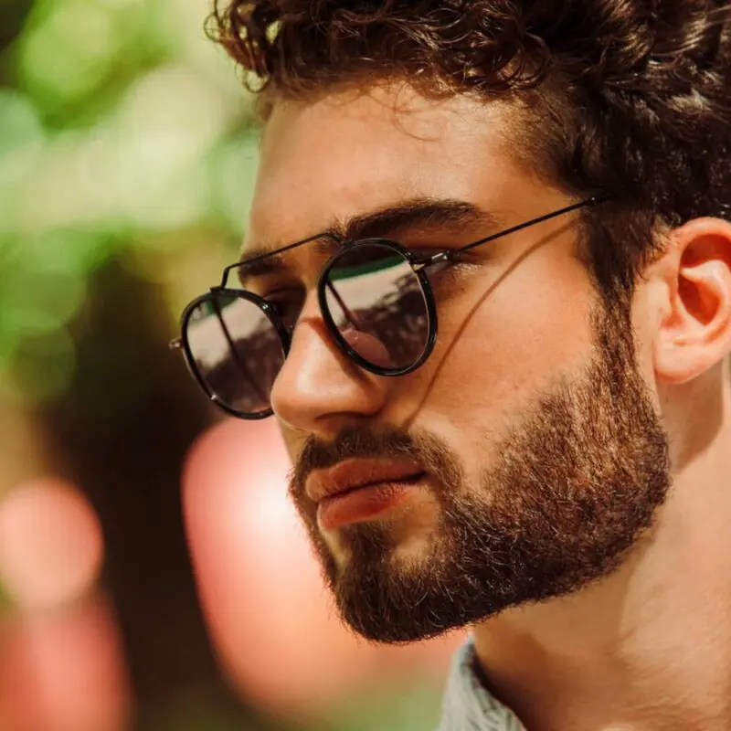 LAVISH Spencer – crni okvir, crno staklo s prelazom - sunčane naočale