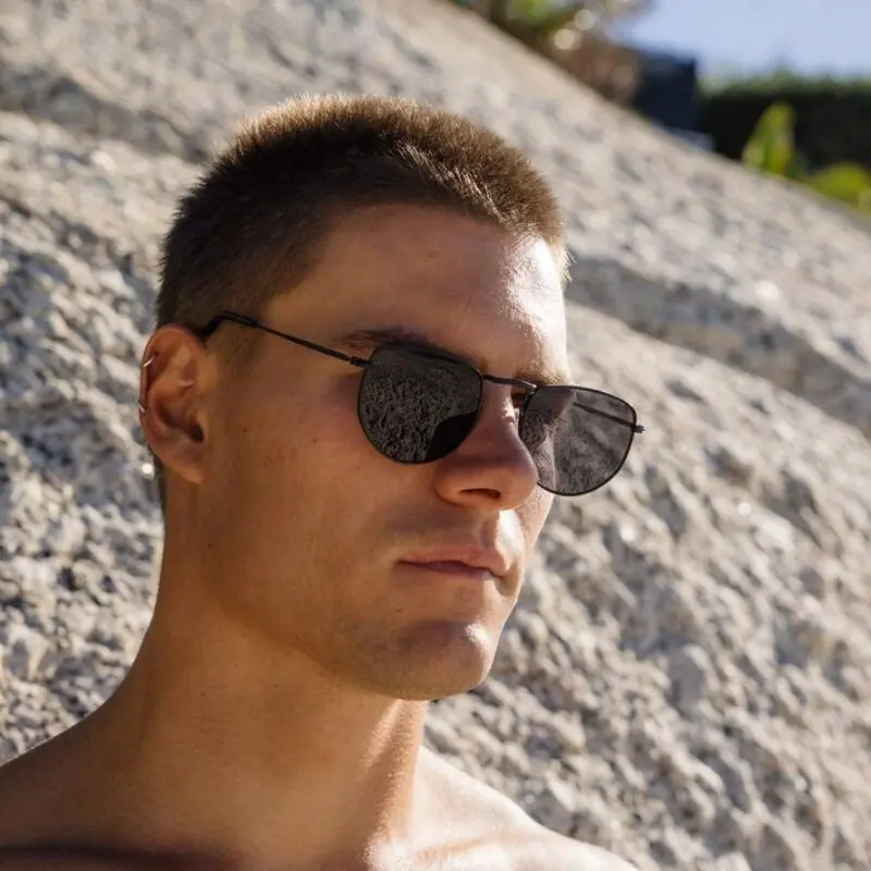 LAVISH Energetic – crni okvir, crno staklo - sunčane naočale